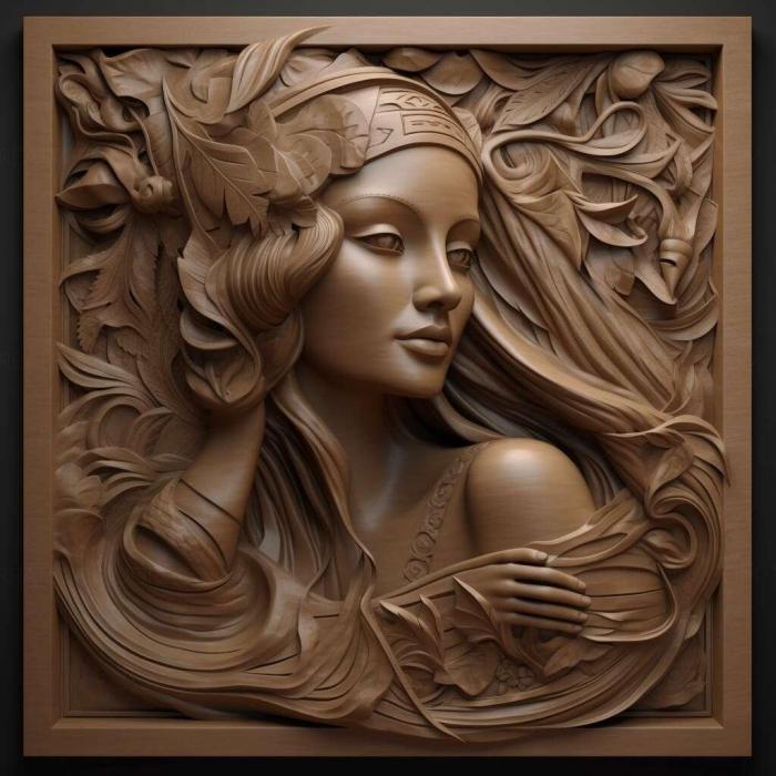 نموذج ثلاثي الأبعاد لآلة CNC 3D Art 